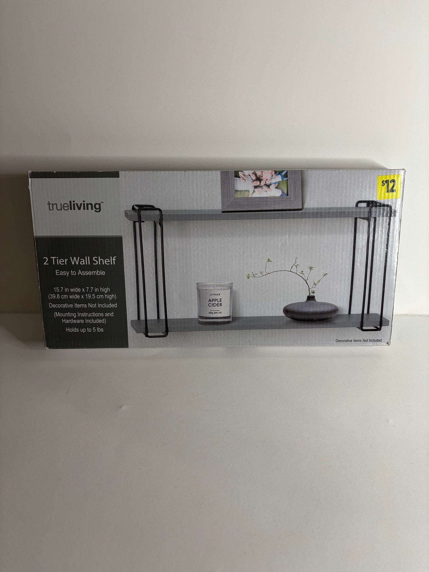2 Tier Wall Shelf (Home Decor)