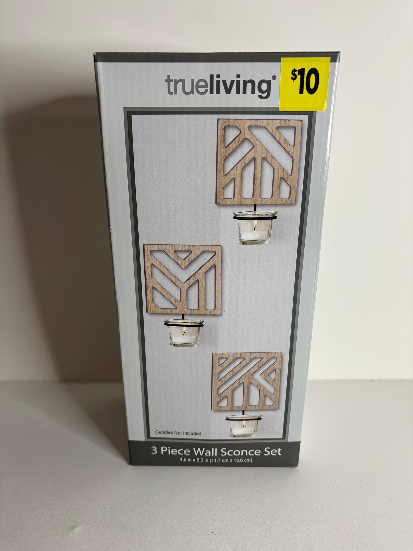 3 Piece Wall Sconce Set (Home Decor)
