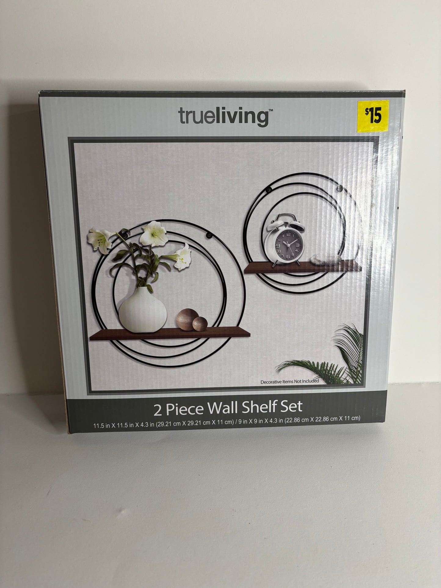 2 Piece Wall Shelf Set (Home Decor)