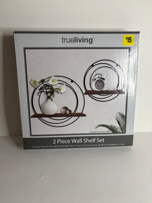 2 Piece Wall Shelf Set (Home Decor)