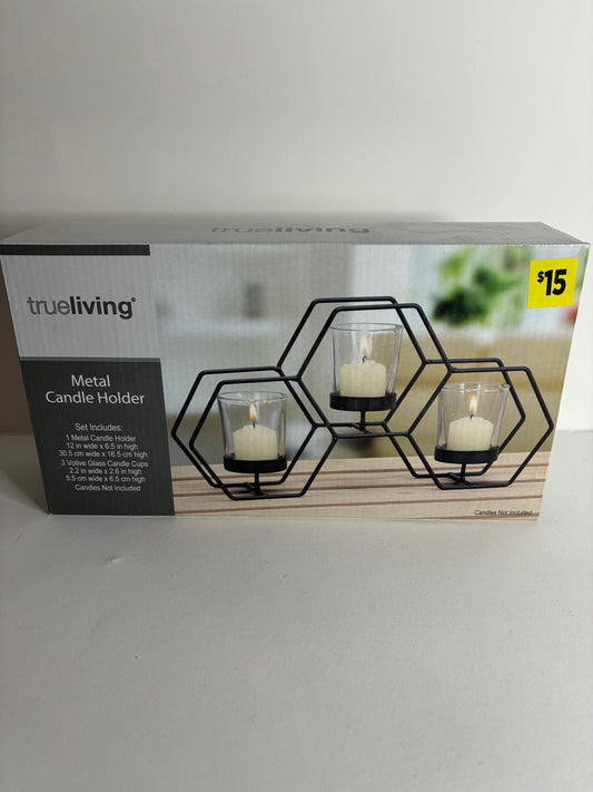 Metal Candle Holder (Home Decor)