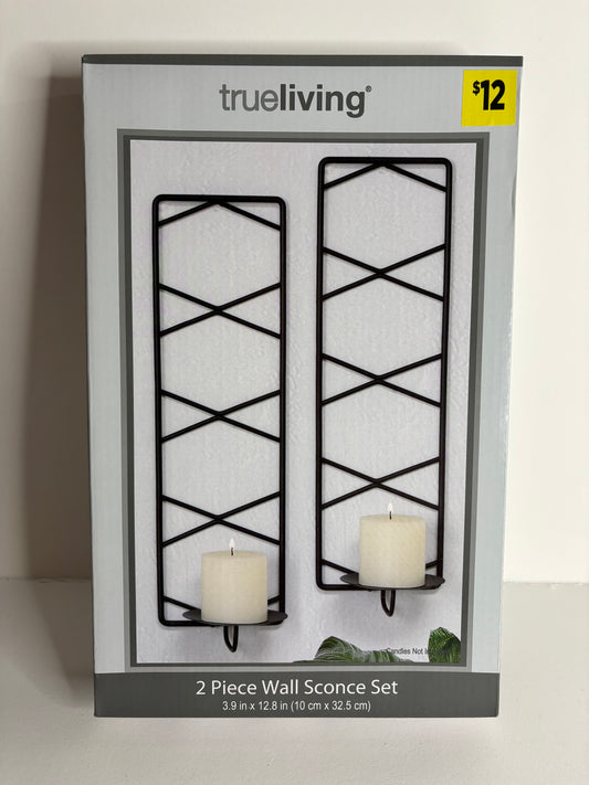 2 Piece Wall Sconce Set (Home Decor)